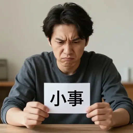 为这样的小事怀有怨恨是心胸狭窄的。