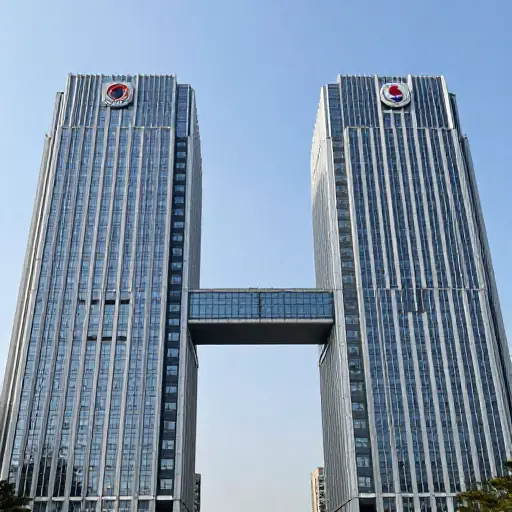 这两家公司合并了。