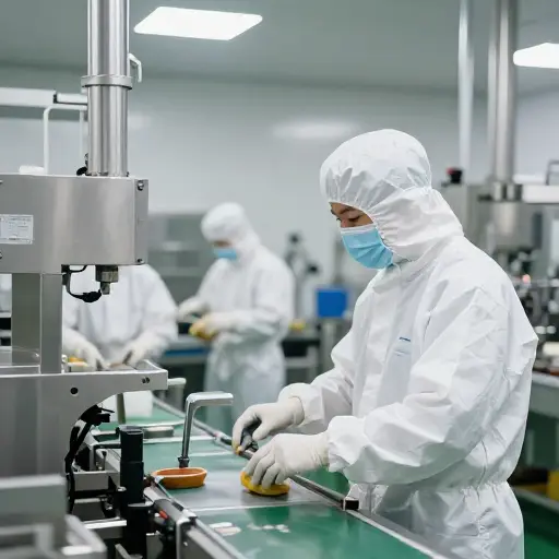 食品加工厂遵循严格的卫生规程以确保产品安全。