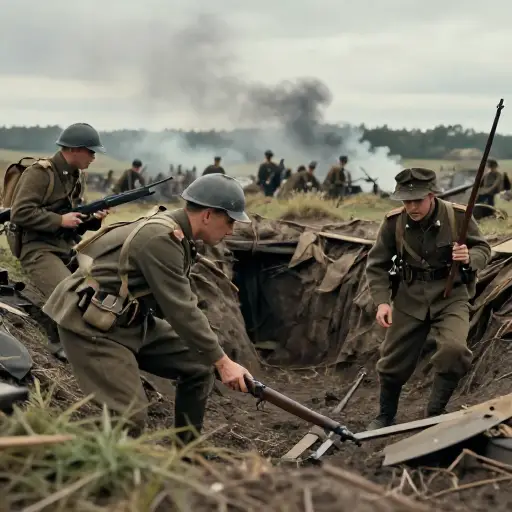 一场战争于1914年爆发。