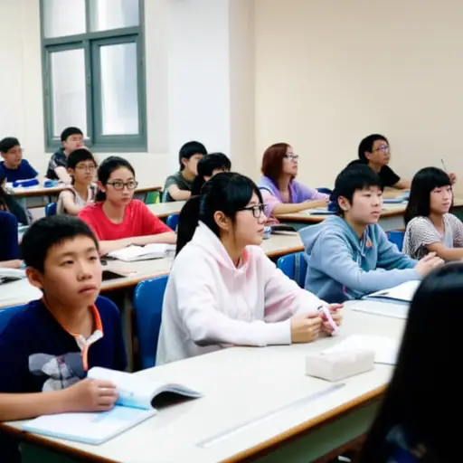 学生的座位是根据身高来安排的。