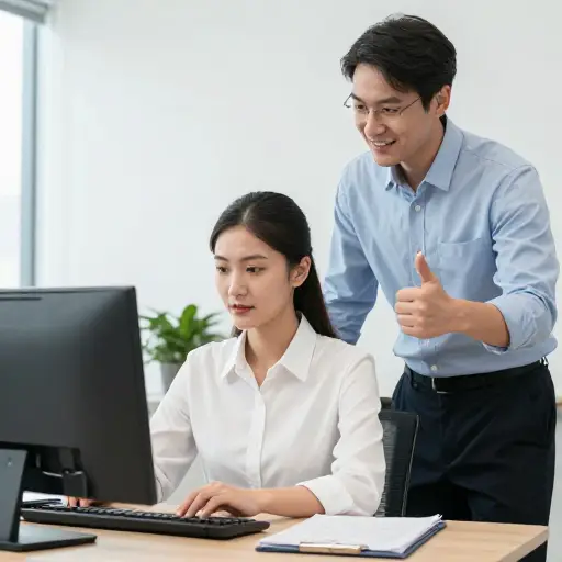 凯特刚做这份工作，但我对她充满信心。