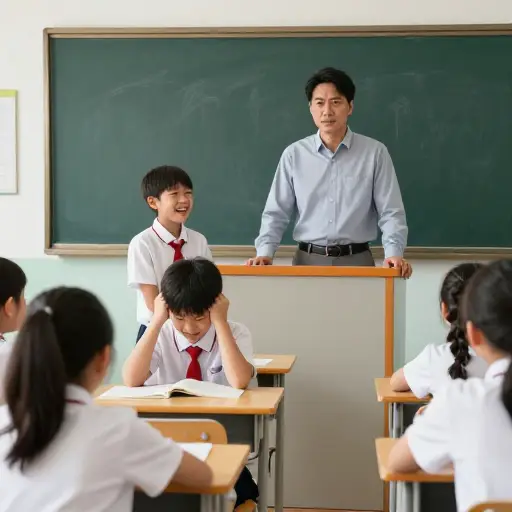 老师通常能认出学生中的欺负者。