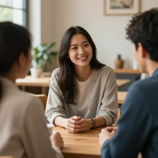 最让我印象深刻的是她与他人相处的方式。