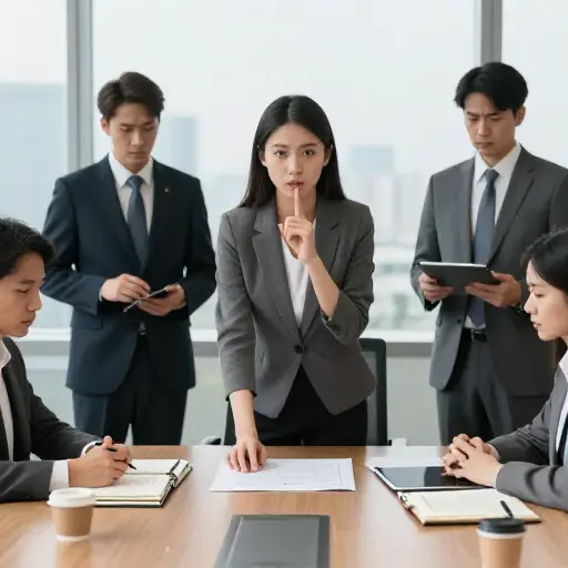 她冷静、足智多谋而且意志坚定，很快就控制住了局面。