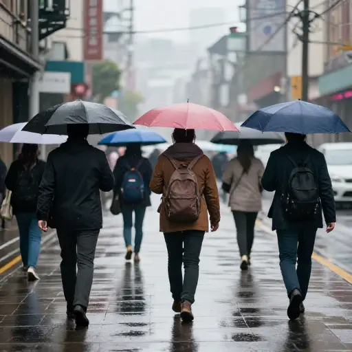 考虑到天气，我们到这里相当快。