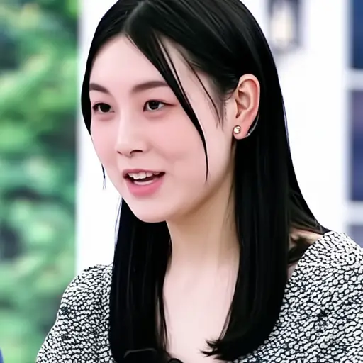 她轻声回答"是"，表示同意这个提议。
