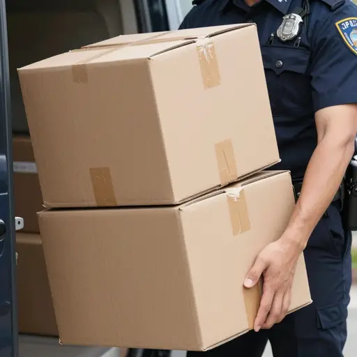 突击搜查期间，警察没收了所有非法物品。