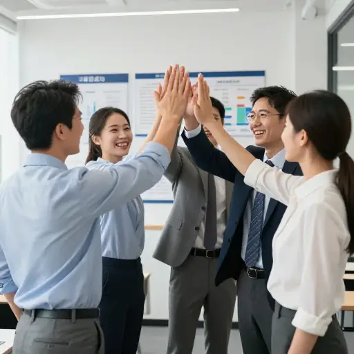 项目大获成功，可以说，让团队的士气高涨。