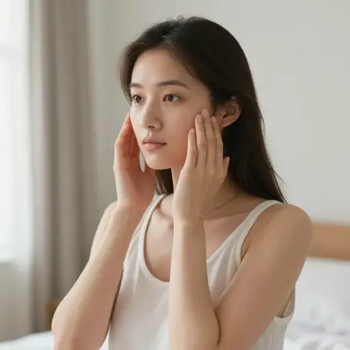 她早晨需要十分钟收拾妥当。