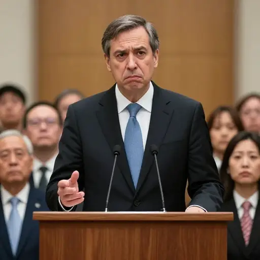 这位政客对政策变化的辩解相当无力。