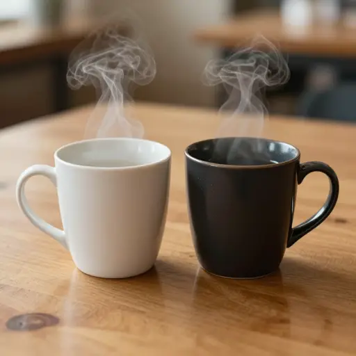 她喜欢茶，也喜欢咖啡。