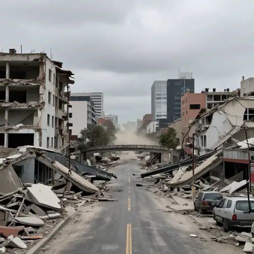 地震造成的破坏规模是难以想象的。