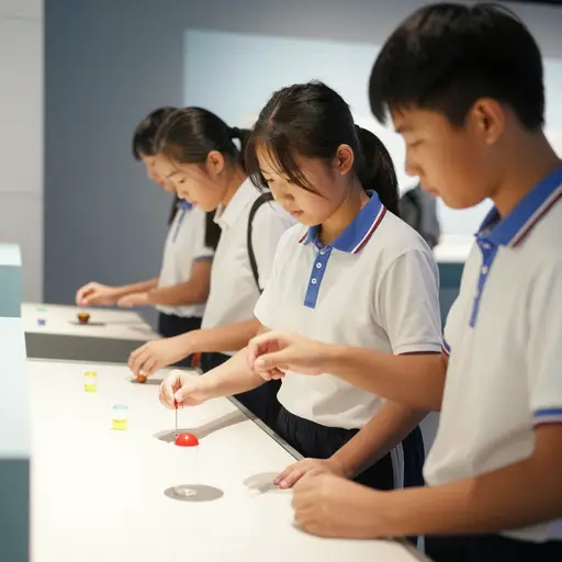 我们这周末正在参观科学博物馆。