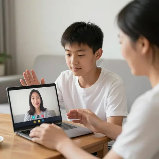我有一位亲戚住在北京。