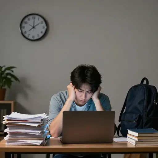 我的新工作和晚课让我忙得不可开交。