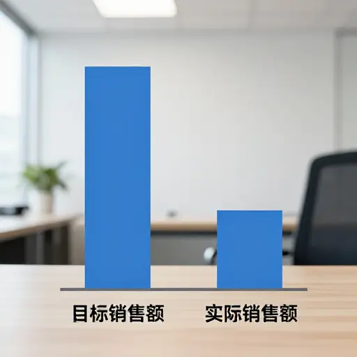 今年上半年的销售额略低于目标。