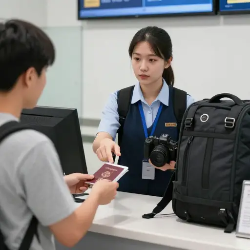 我是来旅游的。