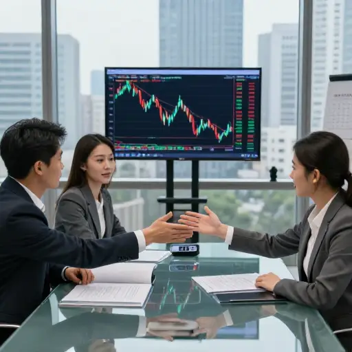 他们正要敲定交易时，市场突然崩盘了。