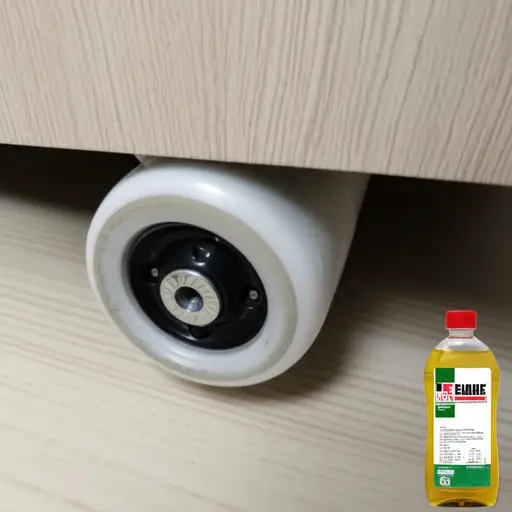 这个滑门的滚轮需要润滑一下。