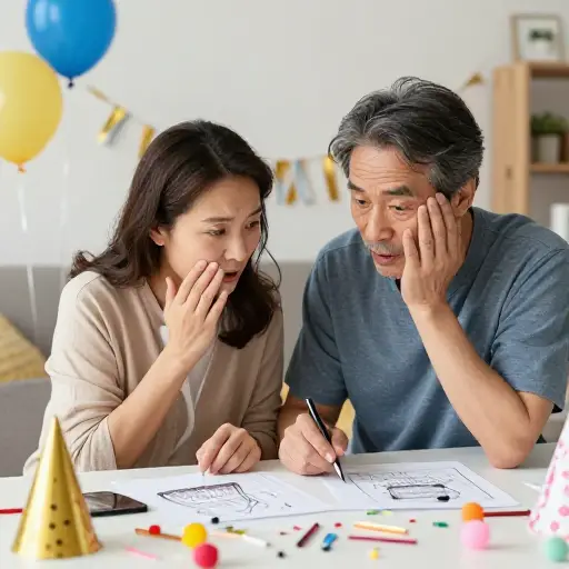 我们正在为女婿的生日策划一个惊喜派对。