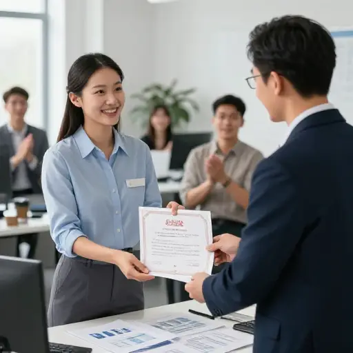 员工因提前完成任务而获得奖励。
