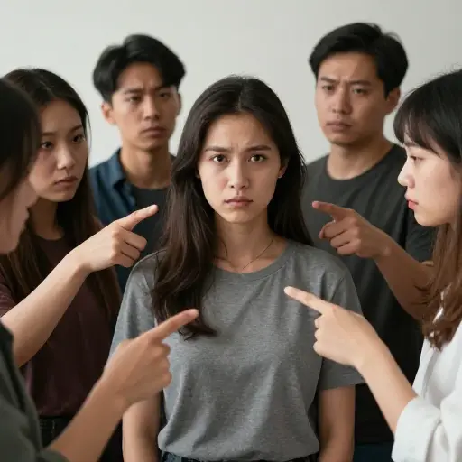 他们指责她患有仇外心理。