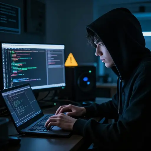 这名黑客被指控具有破坏计算机系统的恶意意图。