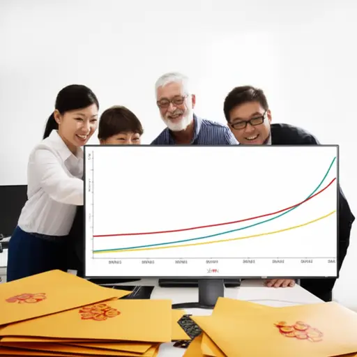 随着销售额的增长，公司员工的奖金也相应增加了。
