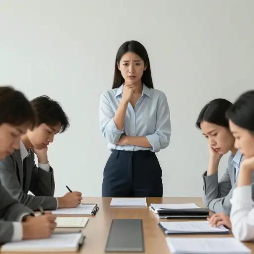 她担心这个决定可能会伤害到团队士气。