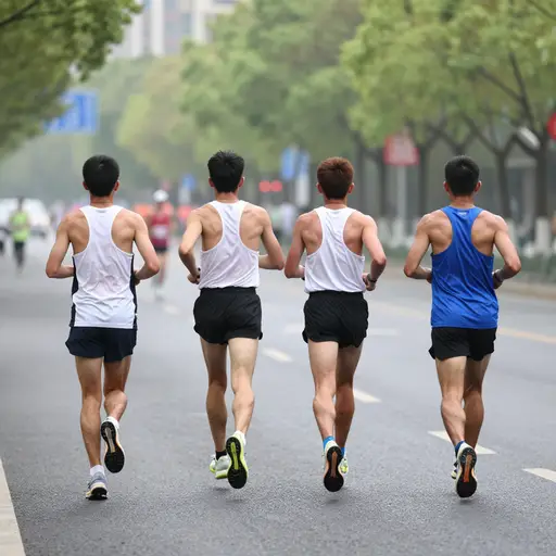 杰克是第四个完成马拉松的人。