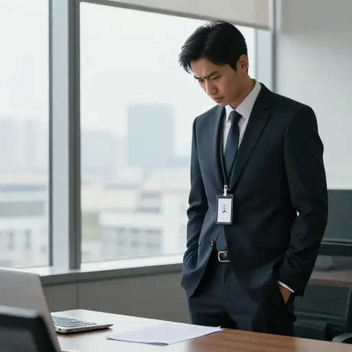 他感到不得不辞去工作。