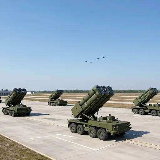 军事基地提供了极好的防空保护。