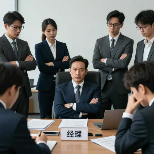 自从升职后，他就变得自以为是，很少认可团队的努力。