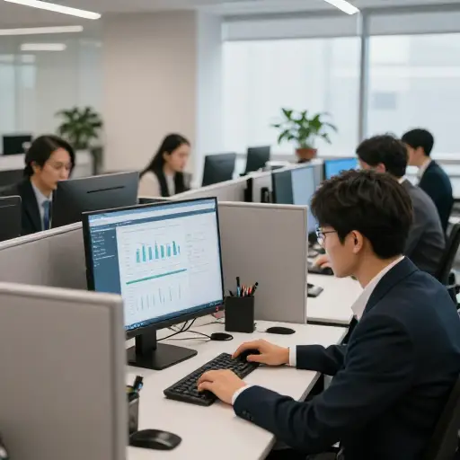 几乎所有的公司都使用电脑来收集和分析关于其活动或客户的数据。
