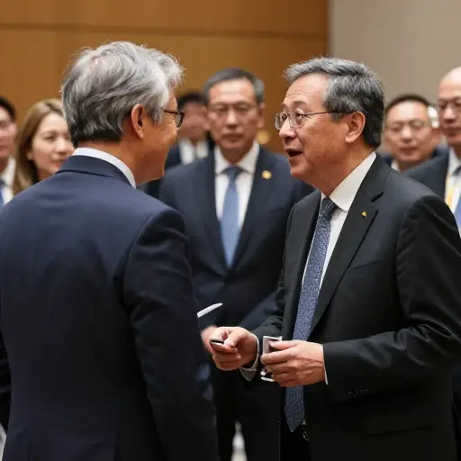 几十年后在国际会议上偶然遇到他，真是令人惊讶。