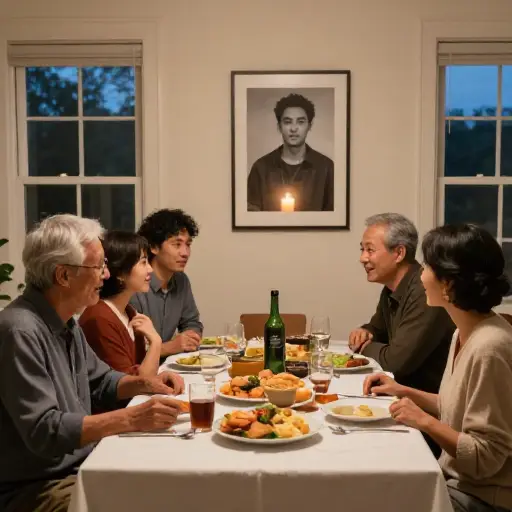 你看，每年我们家都会举行一次聚会，以纪念我兄弟，他于1991年在一次被称为C130灾难的飞机失事中遇难。