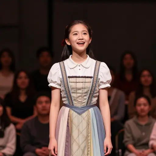 她在剧中完美演绎了那个天真无邪的少女角色，真是个天生的纯情派演员。