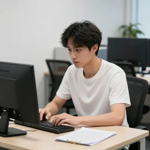 我觉得他更喜欢独自工作。