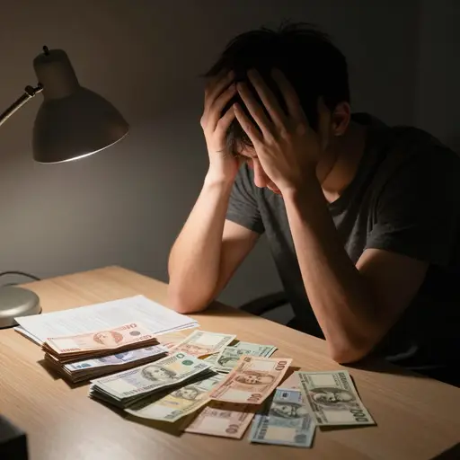 我想，所有那些晚上的谈话和10万日元的投资都打水漂了。