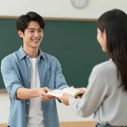 “所以你把书给她了？” “不完全是这样，我借给她的。”