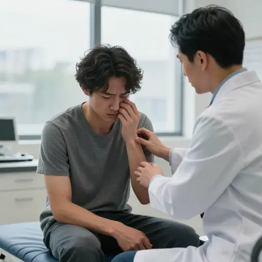 如果症状复发，你必须去看医生。