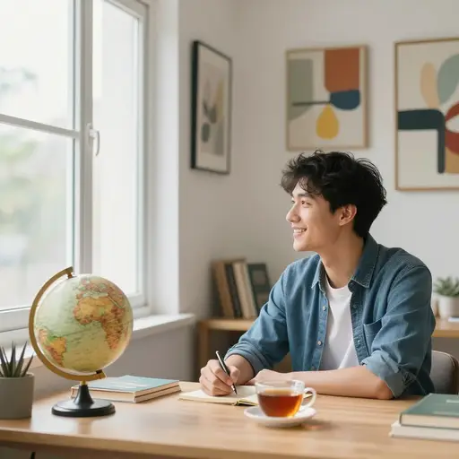 除了我的母语日语外，我还能流利地说英语和法语。