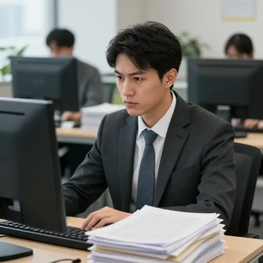 他正在不懈地追求工作上的晋升。