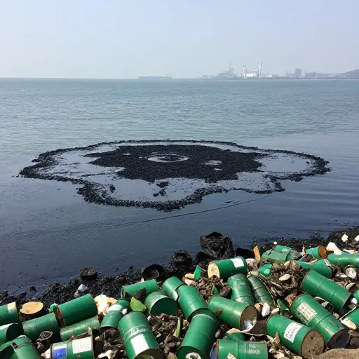 石油泄漏很常见，有毒废物的倾倒也是如此。