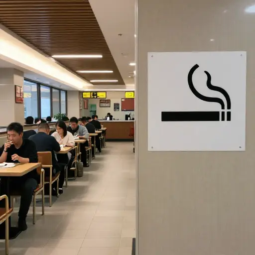 你也可以在吸烟区和无烟区之间选择。