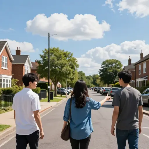 和我们一起去散步吧——天气好极了。