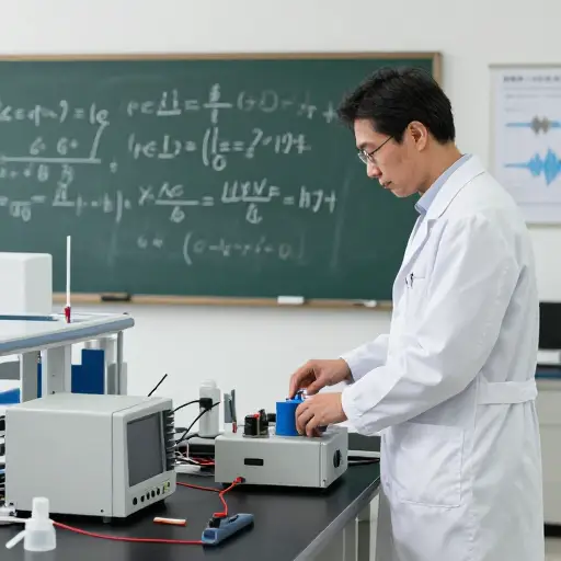 我叔叔是一位研究量子力学的物理学家。