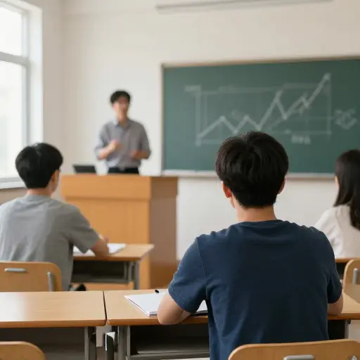 他对经济学很感兴趣，所以作为旁听生参加了这门课。