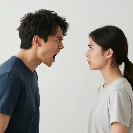 你为什么提高嗓门？我能听得很清楚。